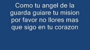Angel de la Guarda letra Mestiza