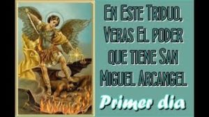 LO QUE NECESITAS SAN MIGUEL TE LO CONCEDE EN 3 DÍAS. 1°DIA
