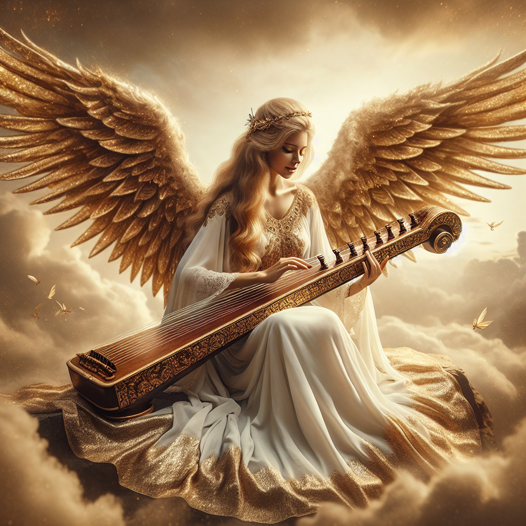 Encontrando la Melodía Celestial: Descubre el Nombre de tu Ángel del Arpa Protector 1
