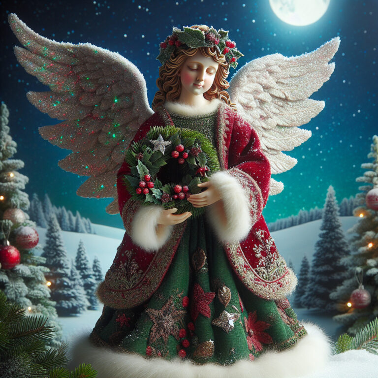 Ángel de Diciembre: Invocando a tu Protector Celestial en el Cierre del Año
