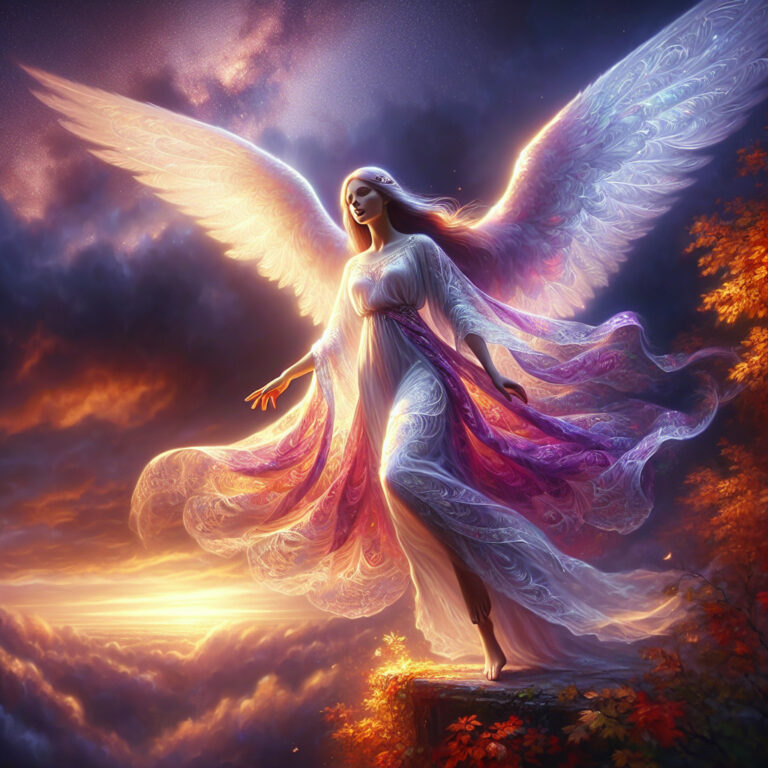 Ángel de Octubre: Un Protector Celestial Siembra Bendiciones de Cosecha en Tu Vida